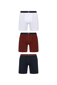 Emporio Armani Logo Waistband Boxer Briefs 3-Pack