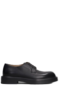 Emporio Armani Low Block Heeled Derby Shoes