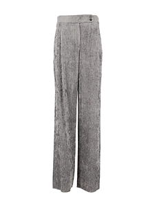 Emporio Armani Straight-Leg Velvet Trousers