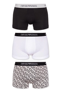 Emporio Armani Three-Pack Branded Boxers