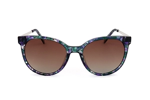 Escada Sese 56 Round Frame Sunglasses