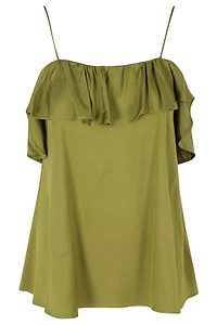 Essentiel Antwerp Janielle Ruffle Strappy Top