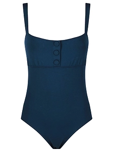 Eres Dahabiya Buttoned One-Piece Swimsuit