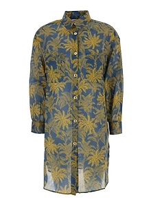 Exotisme Printed Long Shirt