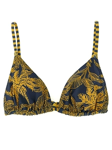 Eres Hamac Printed Triangle Bikini Top