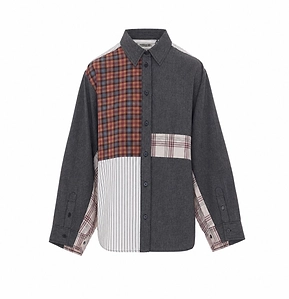 Essentiel Antwerp Kingsley Patchwork Shirt