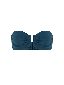 Eres Sea Ruched Bandeau Bikini Top