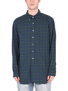 Engineered Garments Checked Oversized Shirt