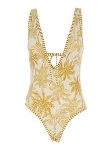 Eres Voyage Destination Printed Swimsuit