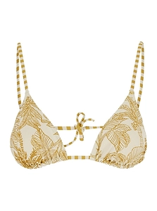 Eres Voyage Printed Triangle Bikini Top