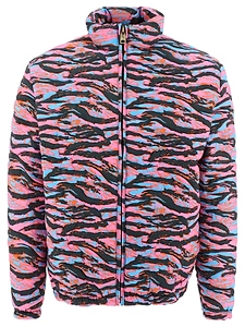 Erl Camouflage High-Neck Down Jacket