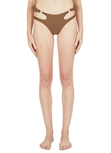 Entire Studios Buckle Detailed Thong Bikini Bottoms