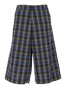 Erl Checked Loose-Fit Shorts