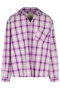 Erl Checkered Buttoned Shirt