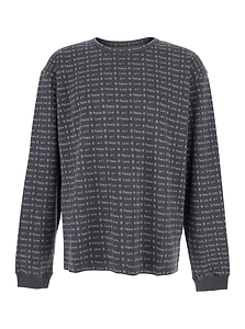 Erl Jacquard Logo Knitted Top