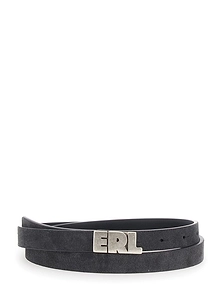 Erl Logo Skinny Belt