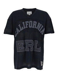 Erl Mesh Logo Polo Shirt