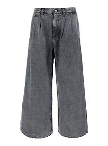 Erl Pleated Wide-Leg Jeans