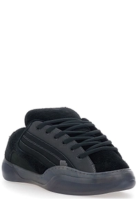 Erl Quad Vamp Leather Low-Tops