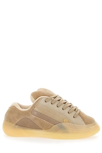 Erl Quad Vamp Leather Sneakers