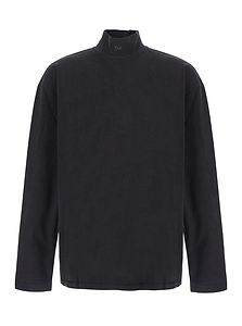 Erl Mock Neck Long Sleeve Knitted Top