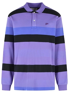 Erl Striped Rugby Long-Sleeve Polo Shirt