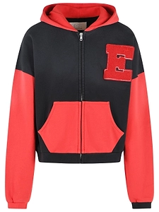 Erl Varsity Zip-Up Hoodie