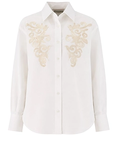 Ermanno Firenze Embroidered Classic Shirt