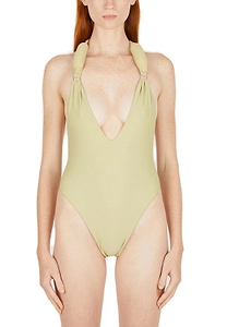 Entire Studios Halterneck Open-Back Swimsuit