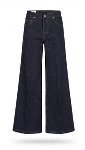 Ermanno Firenze High Waist Wide-Leg Jeans