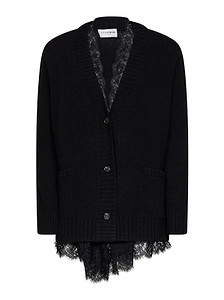 Lace Trim Cardigan