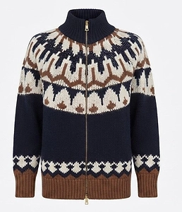 Nordic Zip-Up Cardigan