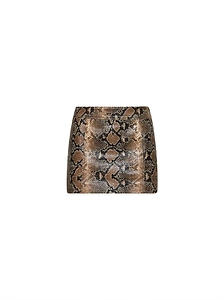Ermanno Firenze Printed Mini Skirt
