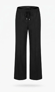 Ermanno Firenze Wide-Leg Drawstring Pants