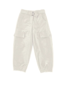 Ermanno Scervino Junior Belted Cargo Trousers