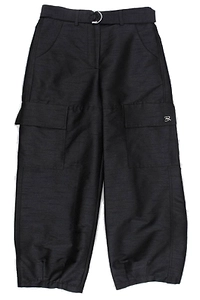 Ermanno Scervino Junior Belted Cargo Trousers