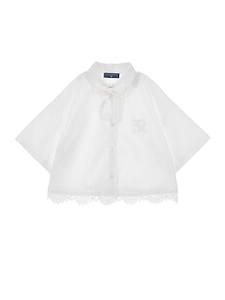 Ermanno Scervino Junior Bow Detail Buttoned Shirt