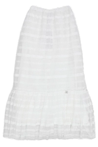 Ermanno Scervino Junior Striped Long Skirt