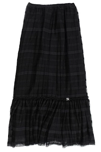 Ermanno Scervino Junior Striped Long Skirt