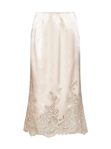 Ermanno Scervino Lace Trim Midi Skirt