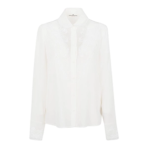 Ermanno Scervino Lace Trim Shirt