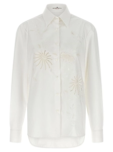 Ermanno Scervino Long Sleeve Embroidery Shirt