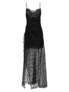 Ermanno Scervino Draped Lace Dress