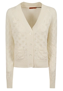 Ermanno Scervino Open-Knit Cardigan