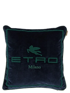 Etro Home Pegaso Embroidered Cushion