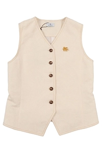 Etro Kids Button-Down Sleeveless Waistcoat