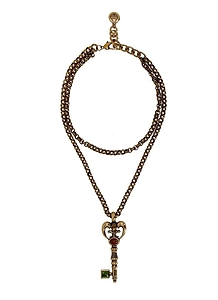 Etro Key Pendant Necklace