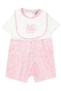 Paisley Collared Short Sleeved Set