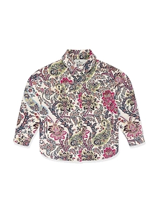 Etro Kids Paisley-Printed Twill Shirt