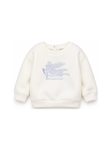 Etro Kids Pegasus Embroidered Crewneck Sweatshirt